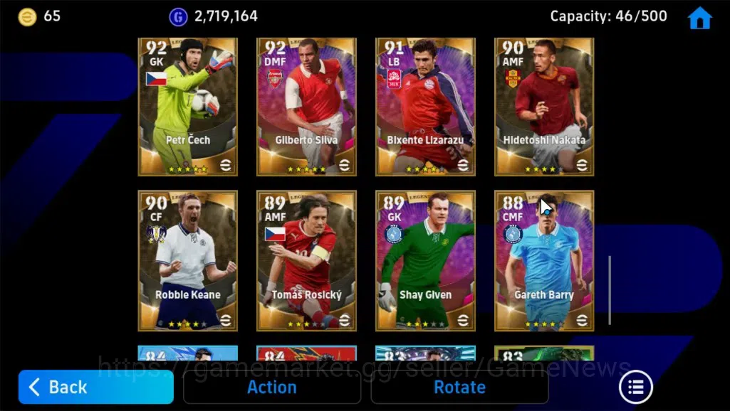 eFootball Accounts Android |Big Time(Rivaldo,Steven Gerrard)|40 Epic  image 9