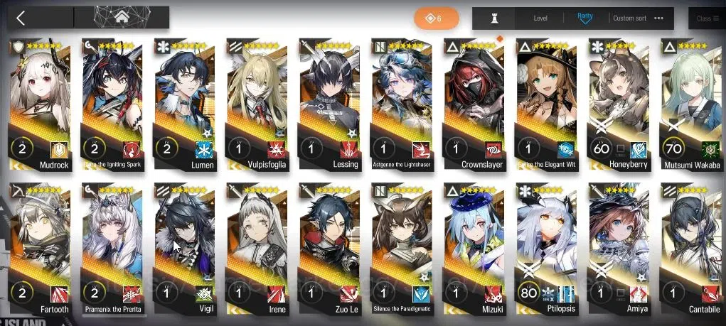 Arknights Accounts Lv 74|198 OP + 33 Skin|20,2K Orundum+19 Originium| image 10
