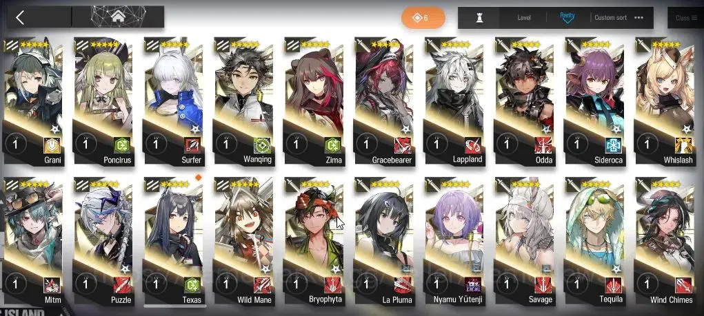 Arknights Accounts Lv 74|198 OP + 33 Skin|20,2K Orundum+19 Originium| image 11