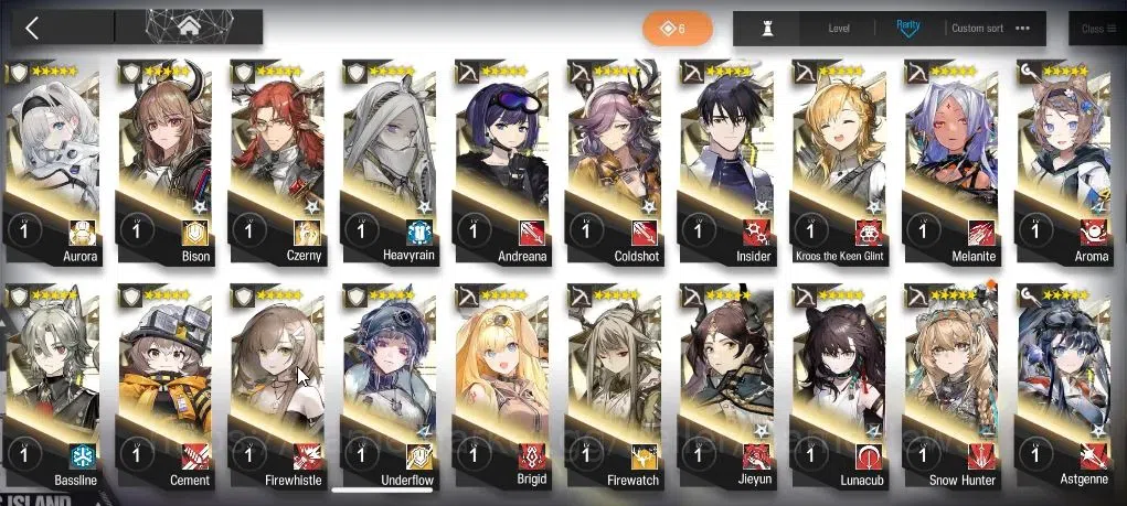 Arknights Accounts Lv 74|198 OP + 33 Skin|20,2K Orundum+19 Originium| image 12