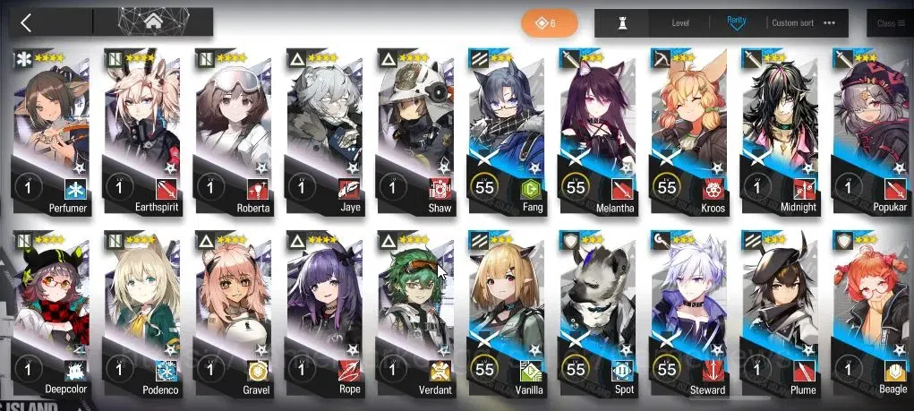 Arknights Accounts Lv 74|198 OP + 33 Skin|20,2K Orundum+19 Originium| image 17