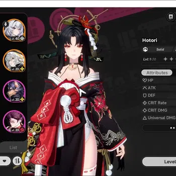 Neverness to Everness Accounts GLOBAL SEA|HL 35|TL 21|6 S-Class 2 Limit Hotori+Sign,Nanally+Outfit|Orchid+Under Glider|2