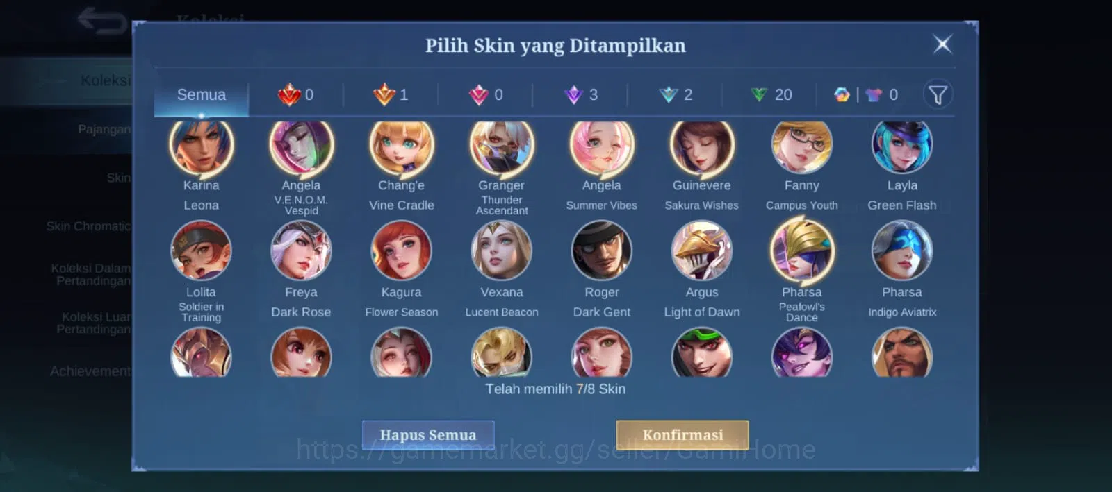 Mobile Legends: Bang Bang Accounts CHEAP ➤ Brazil Account (Cheaper WDP top up) | Fres image 5