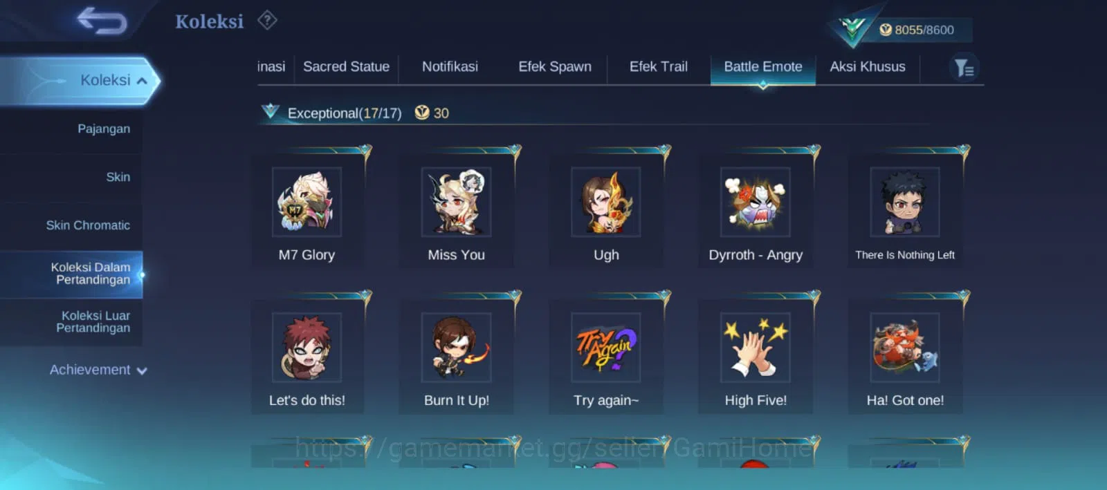 Mobile Legends: Bang Bang Accounts CHEAP ➤ Brazil Account (Cheaper WDP top up) | Fres image 8