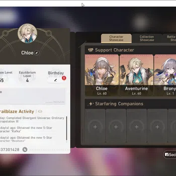 Honkai Star Rail Accounts Starter ASIA | TL 55 cyrene s1, kafka, hysilens, dan heng, aventurine, yanqing, welt, archer, MC