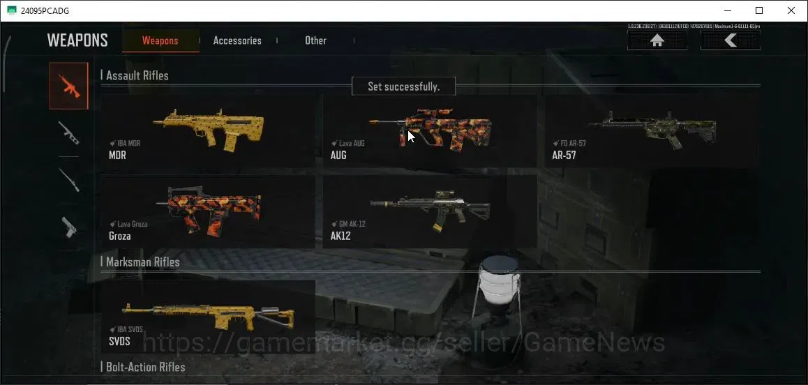 Arena Breakout Accounts MOBILE|Lv 30|SV 15M|CV 14M|GM AK-12,SD F57|D009 Bl image 5