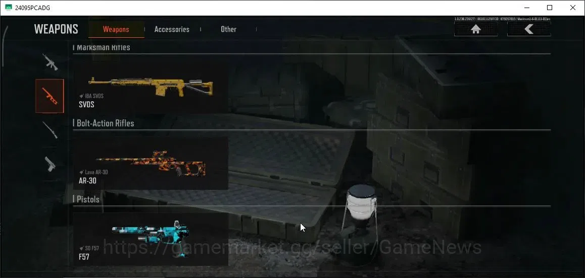 Arena Breakout Accounts MOBILE|Lv 30|SV 15M|CV 14M|GM AK-12,SD F57|D009 Bl image 6