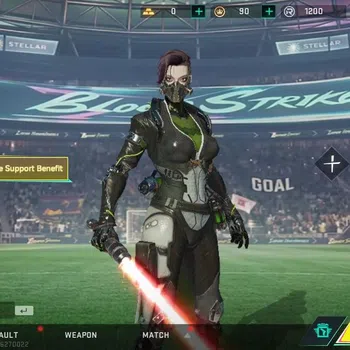 Blood Strike Rare Skin ASIA|ULTRA Melee Lightblade-Dark Force|Legendary K image 1
