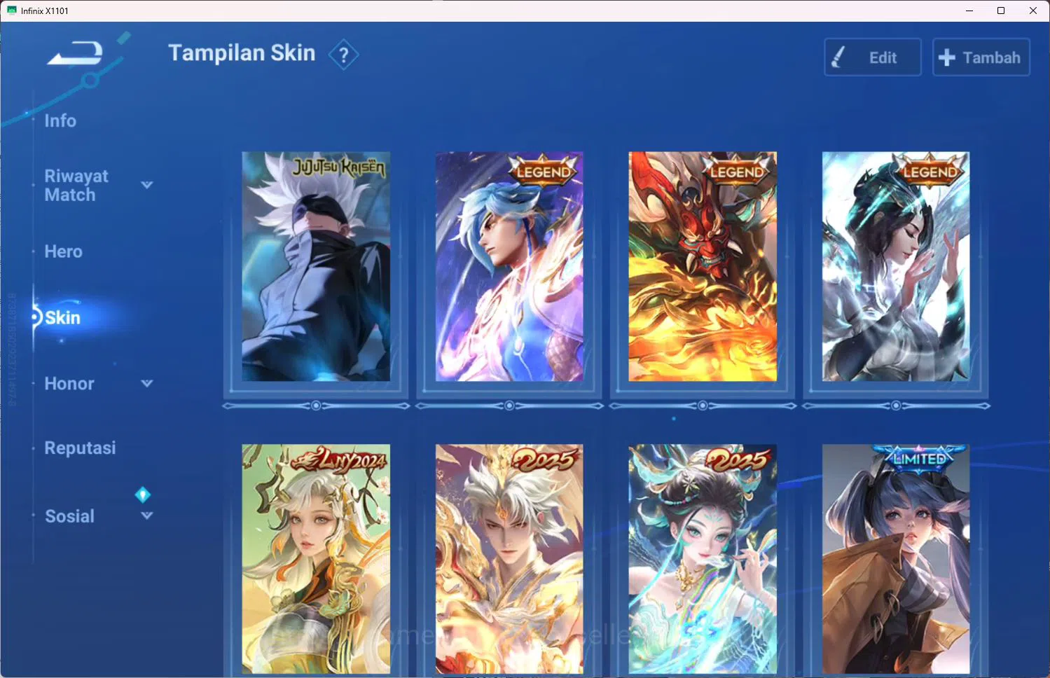 Honor of Kings Accounts GLOBAL|112HR|15SK|LEGEND=ZILONG,DIAN WEI,CONSORT Y image 14