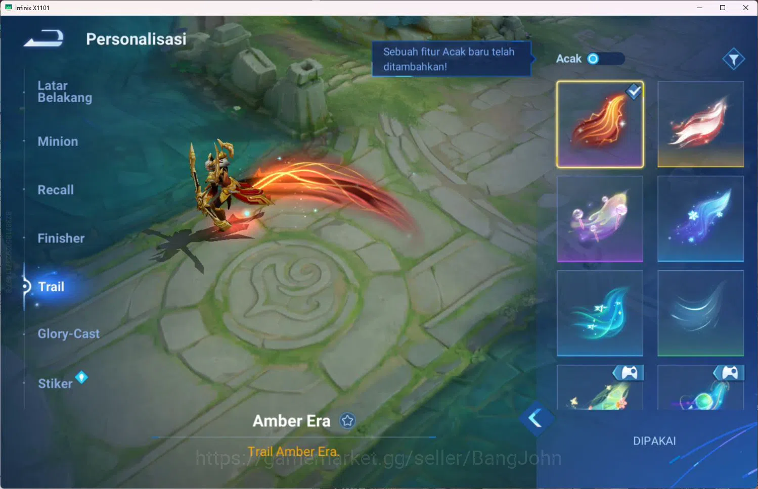 Honor of Kings Accounts GLOBAL|112HR|15SK|LEGEND=ZILONG,DIAN WEI,CONSORT Y image 5
