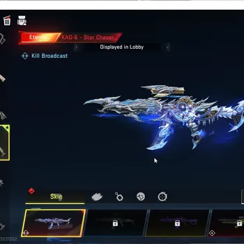 Blood Strike Accounts Starter ASIA|1 ETERNAL: KAG-6 - Star Chaser Lv2 | 1 ULTRA Gun |5 Striker|1 Rename