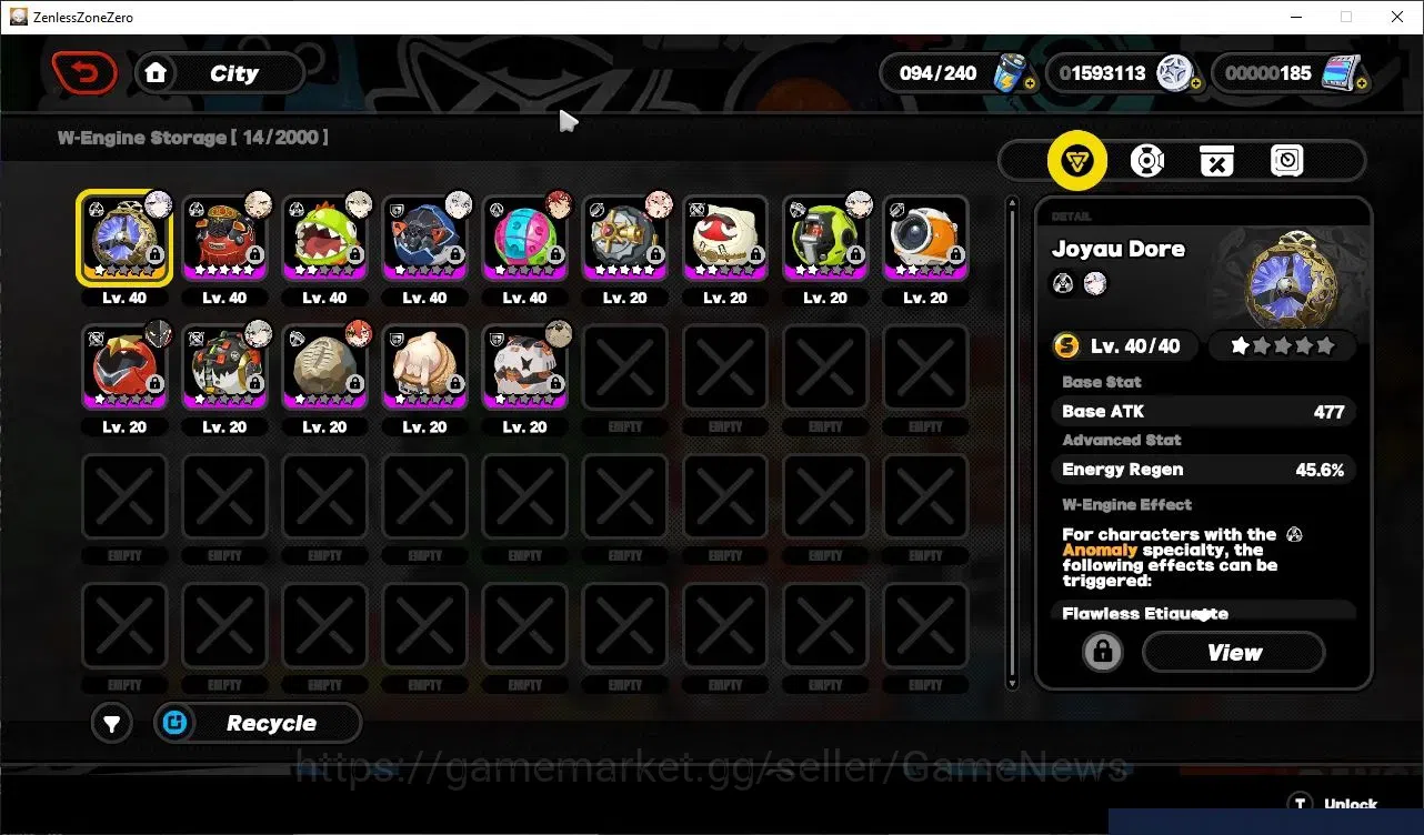 Zenless Zone Zero Accounts Starter ASIA|IK 39|S1 CH3|1 Limit|(Velina)+Sign +2 Standard Rina,Koleda|1S BangBoo|MC 7
