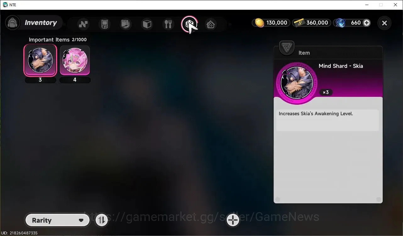 Neverness to Everness Accounts Global EU|HL 3| 2 SSR Limited Hotori, Baicang + 2 SSR Selector On |5 SR|1 S Arc|Male MC|Log 8