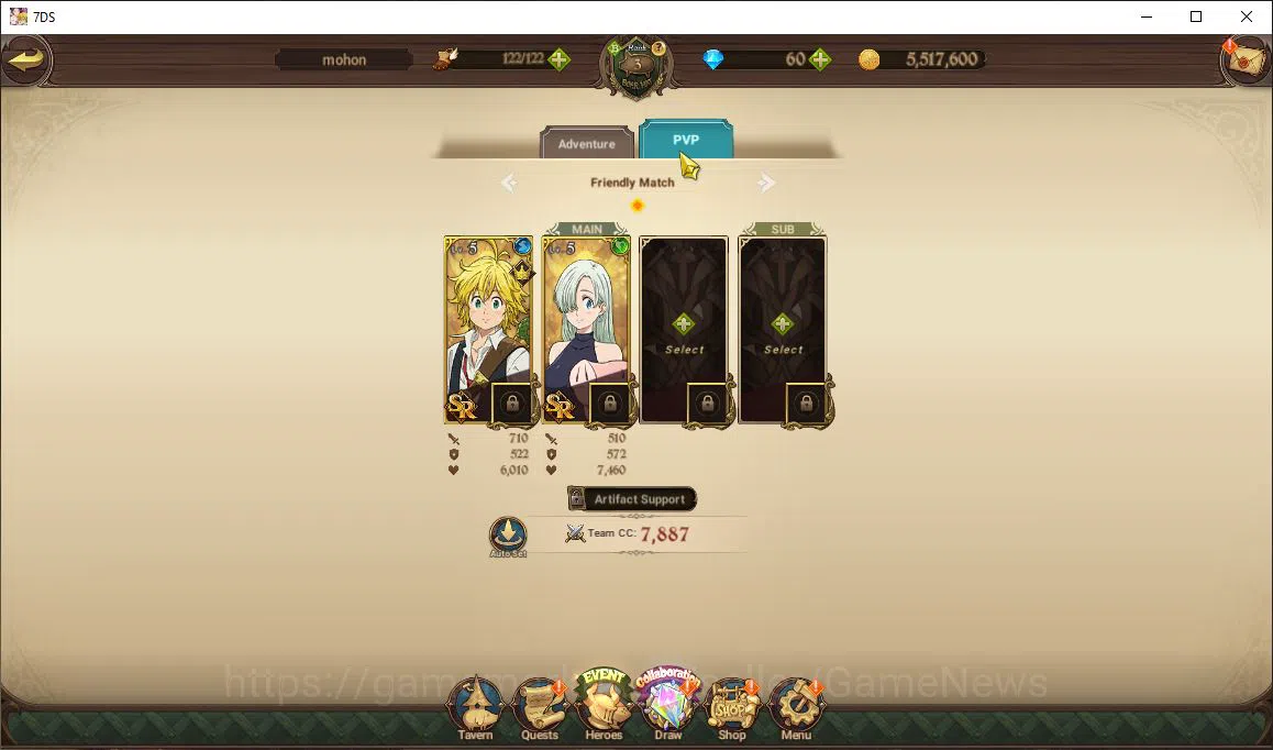 The Seven Deadly Sins: Grand Cross Accounts Global |144 k CC|Chapter 1|1 UR+Collab Re Zero|DKM image 5