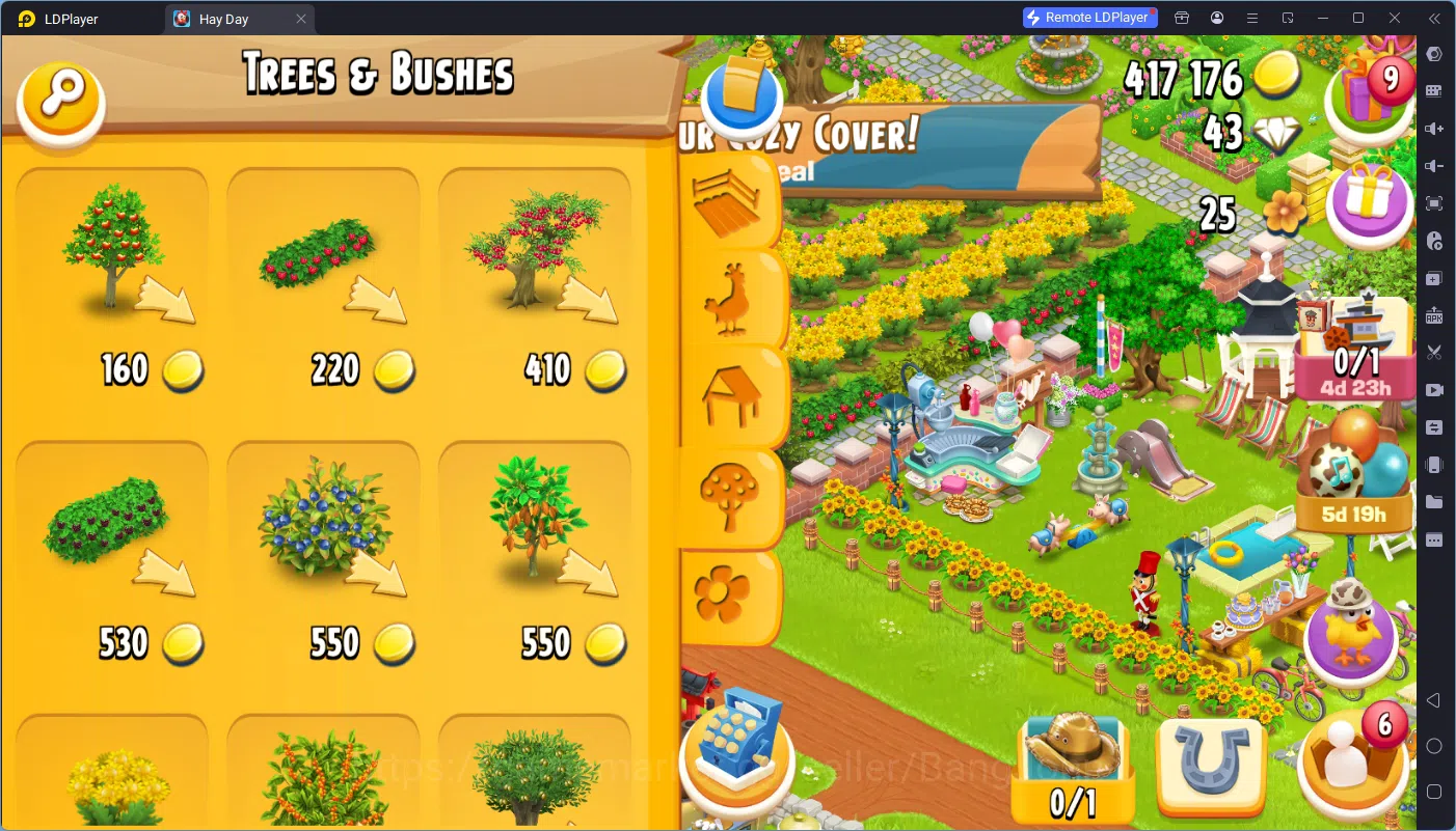Hay Day Accounts Lvl 88|Silo Storage 1691/1850|Barn Storage 1833/22 image 5