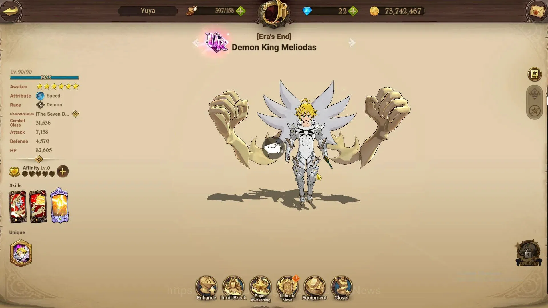 The Seven Deadly Sins: Grand Cross Accounts GLOBAL|1M CC|22 DM+20 LS|2 LR+5 UR|HelBram,Elizabe image 14
