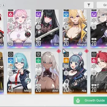 Chaos Zero Nightmare Accounts GLOBAL|Lv 35|7