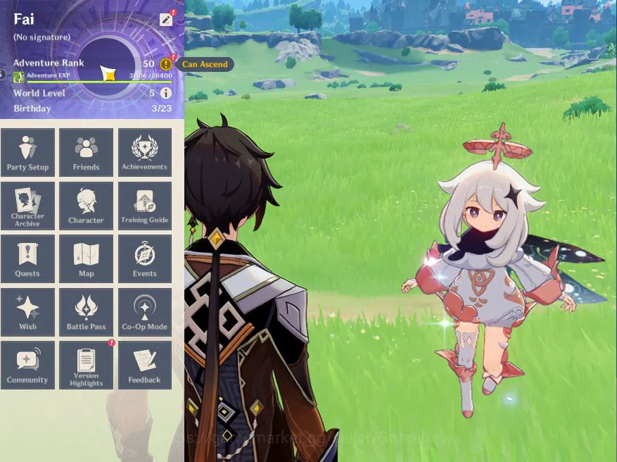 Genshin Impact Mid Game ASIA|AR 50|3 Limited + 2(*5Weapon)|Zhongli C4 Sign image 1