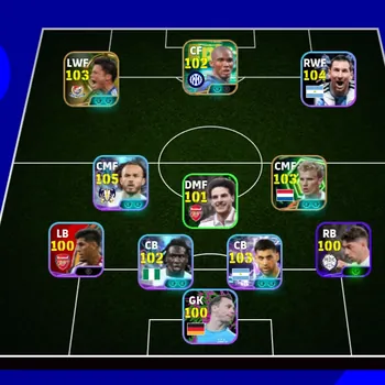 eFootball Accounts Legends & Iconic Players COLECTIVE 3182+ | NEW MIYAICHI RYO x S ETOO x D BERGKAMP x JAMES MADISON,READY