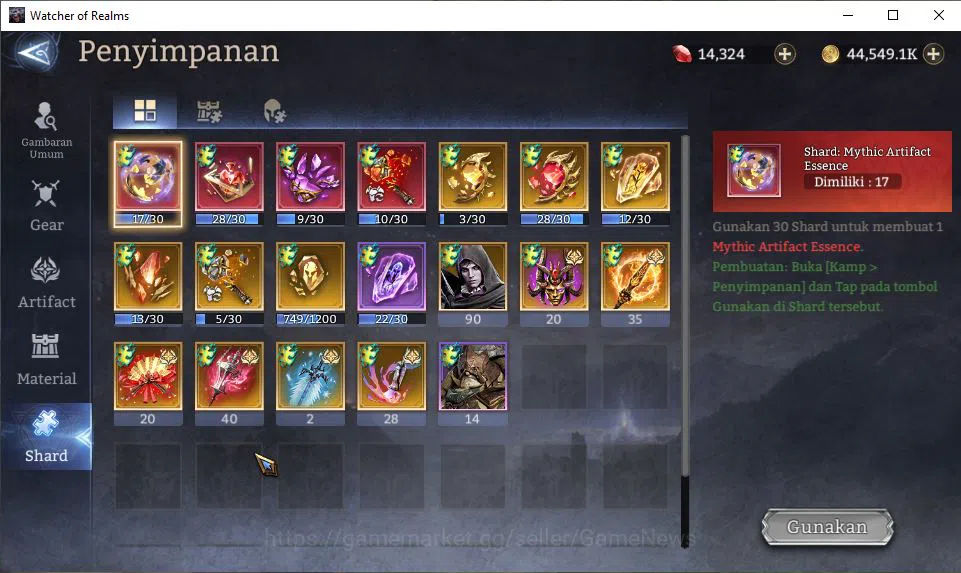 Watcher of Realms Accounts GLOBAL 60x|5,8M Power|14,7K Gems|10 Lord[IngridA4, image 12