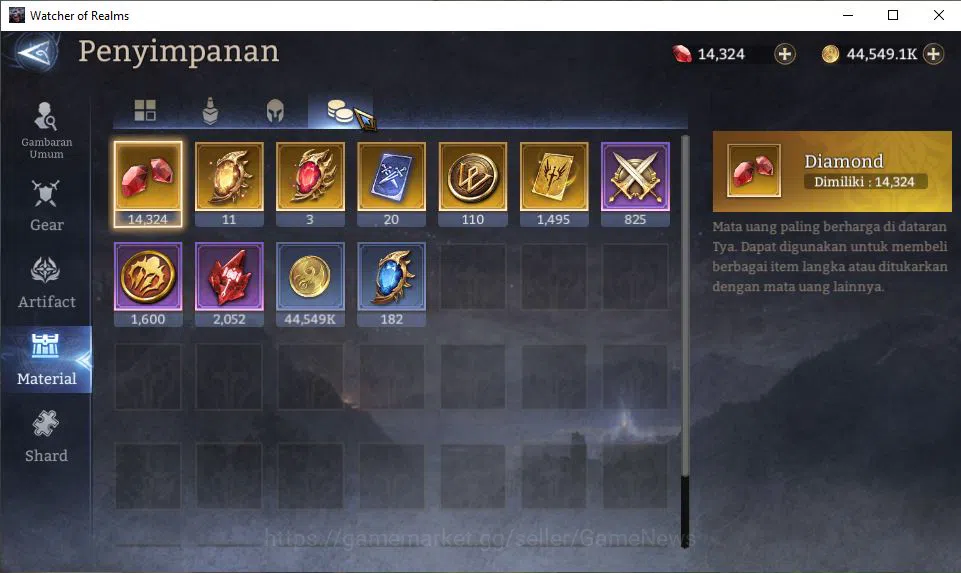 Watcher of Realms Accounts GLOBAL 60x|5,8M Power|14,7K Gems|10 Lord[IngridA4, image 13