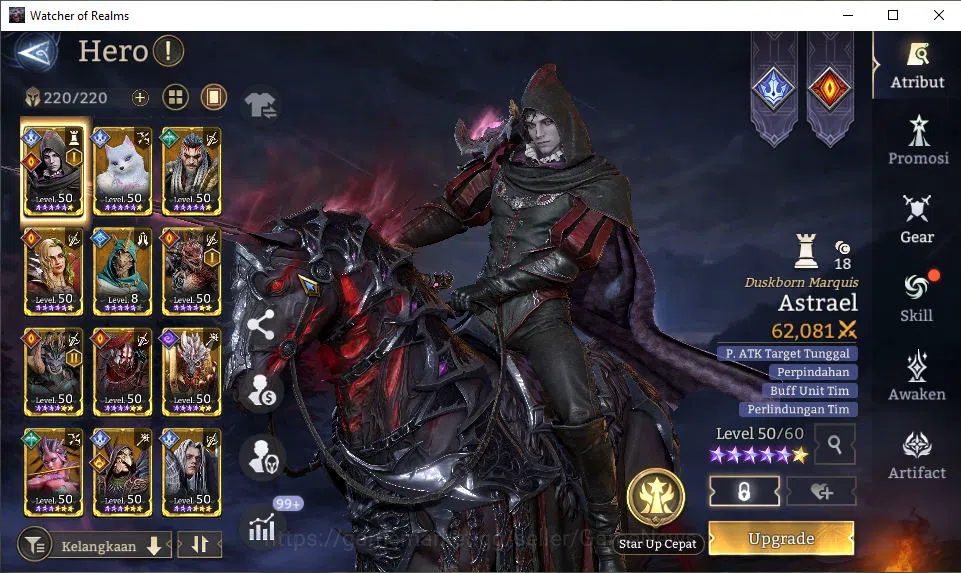 Watcher of Realms Accounts GLOBAL 60x|5,8M Power|14,7K Gems|10 Lord[IngridA4, image 20