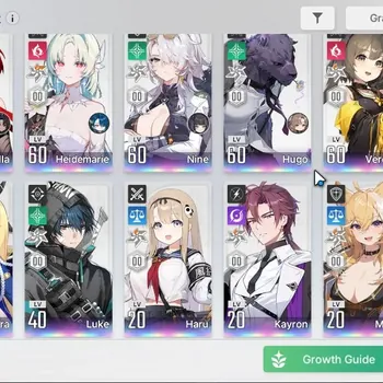 Chaos Zero Nightmare Accounts GLOBAL|Lv 54|13