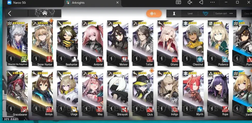 Arknights Accounts Lv 1 | Fresh Starter | 1 Limited | SilverAsh the R image 4