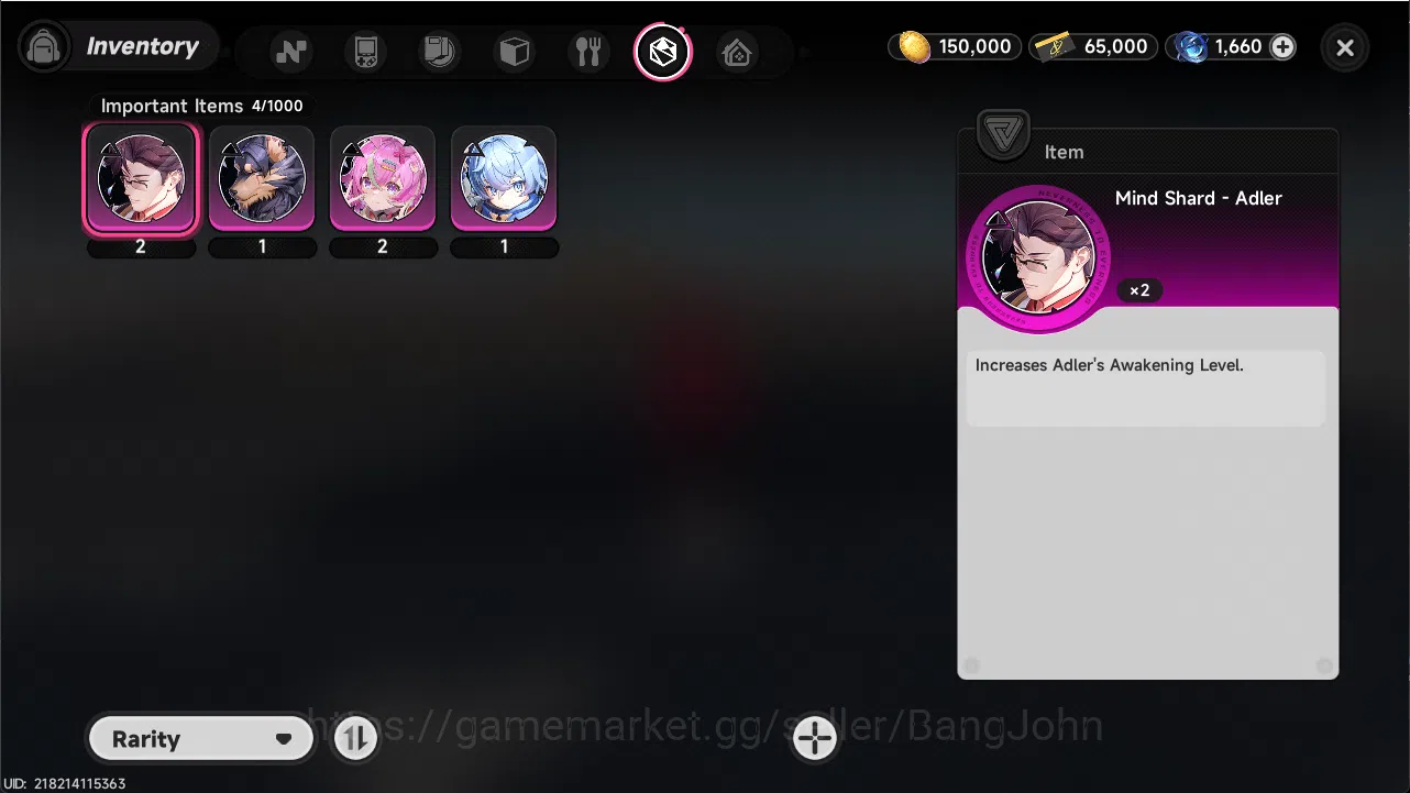 Neverness to Everness Accounts EU| Starter Lvl 3 | 1 S Nanally + 5A Char|MC Femal image 4