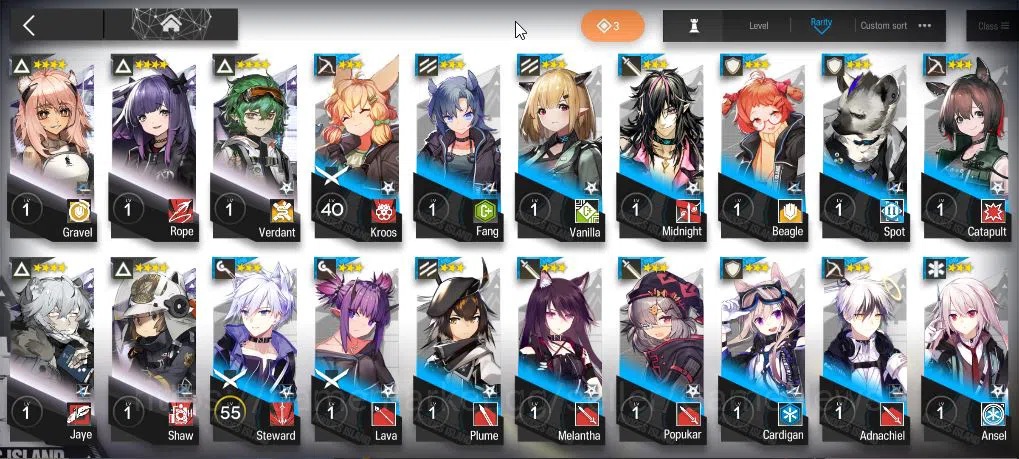 Arknights Accounts Lv 35|109 Operators + 1 Outfits|3 Limited|Exusiai  image 10