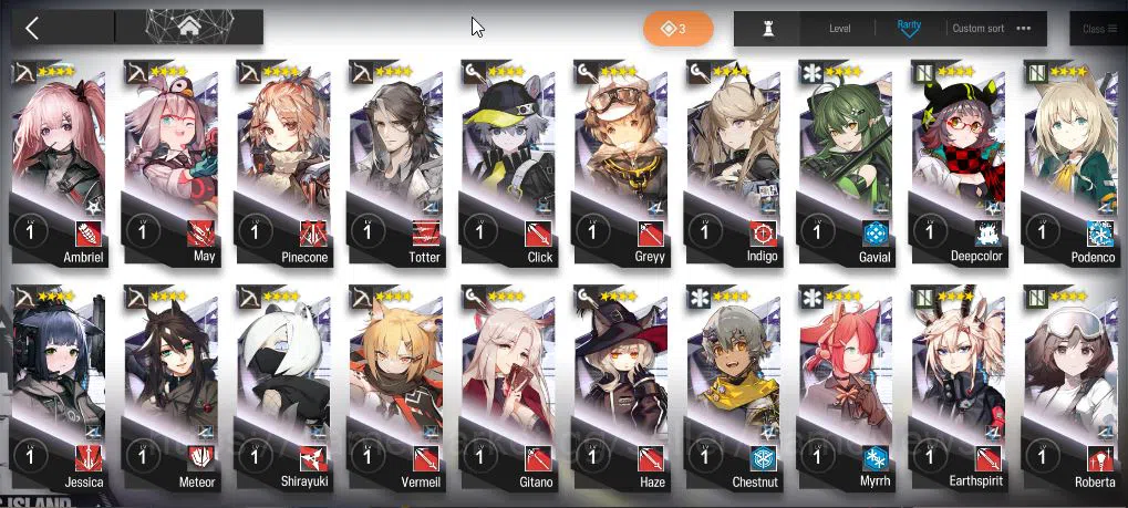 Arknights Accounts Lv 35|109 Operators + 1 Outfits|3 Limited|Exusiai  image 11