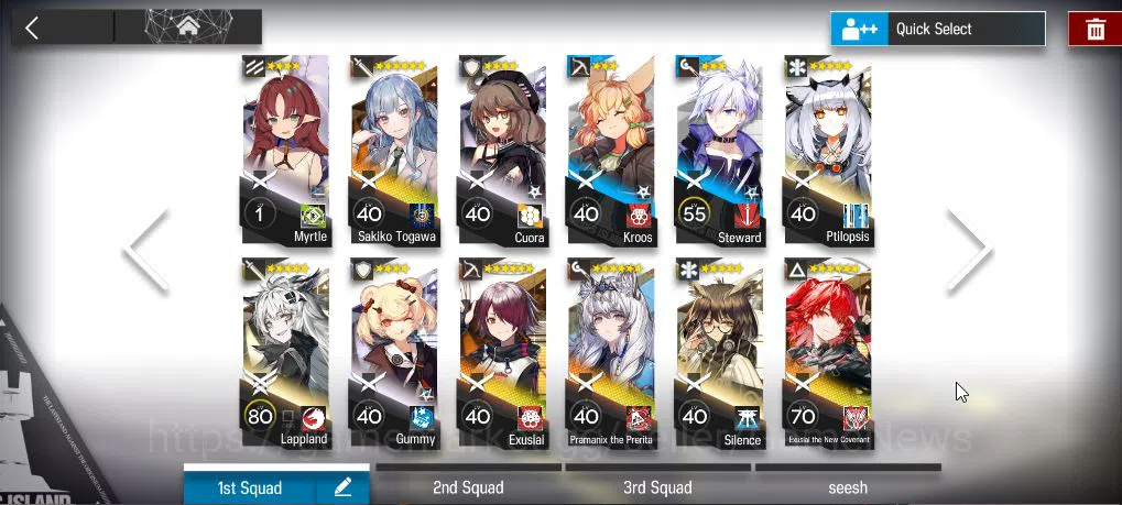 Arknights Accounts Lv 35|109 Operators + 1 Outfits|3 Limited|Exusiai  image 8
