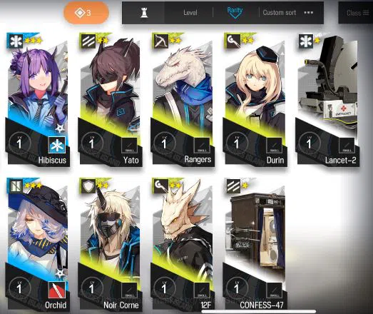 Arknights Accounts Lv 35|109 Operators + 1 Outfits|3 Limited|Exusiai  image 9