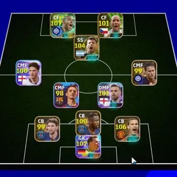 eFootball Accounts Legends & Iconic Players Android|10 Epic Adriano,Rio Ferdinand,Sergio Aguero,Dennis Berhkamp,Jan
