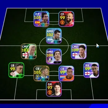 eFootball Accounts Legends & Iconic Players Android|Epic Gary Cahill,Paul Scholes|Show Time Ferran Torres,Lionel