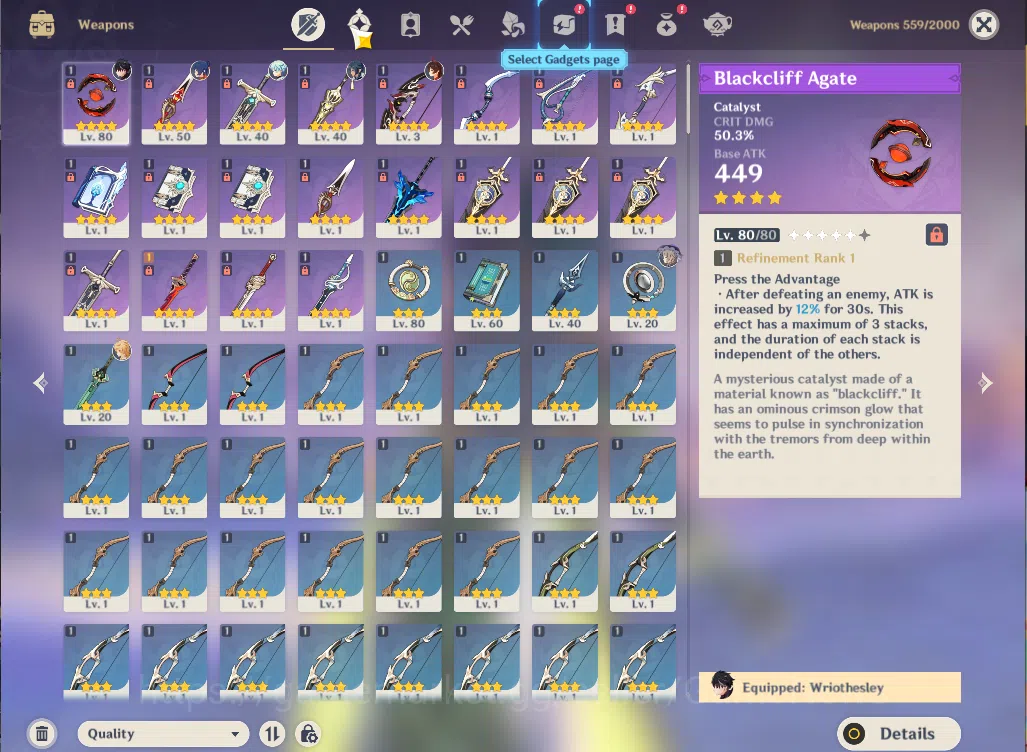 Genshin Impact Accounts ASIA|AR50|2Limited+20(*4Character)|WriotheslyC2,Ne image 13