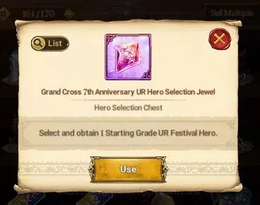 The Seven Deadly Sins: Grand Cross Accounts Whale Global 3.9M CC|6LR+10UR| MeliNemesis 6/6, Menor, 1 LR and UR selector|Code 15