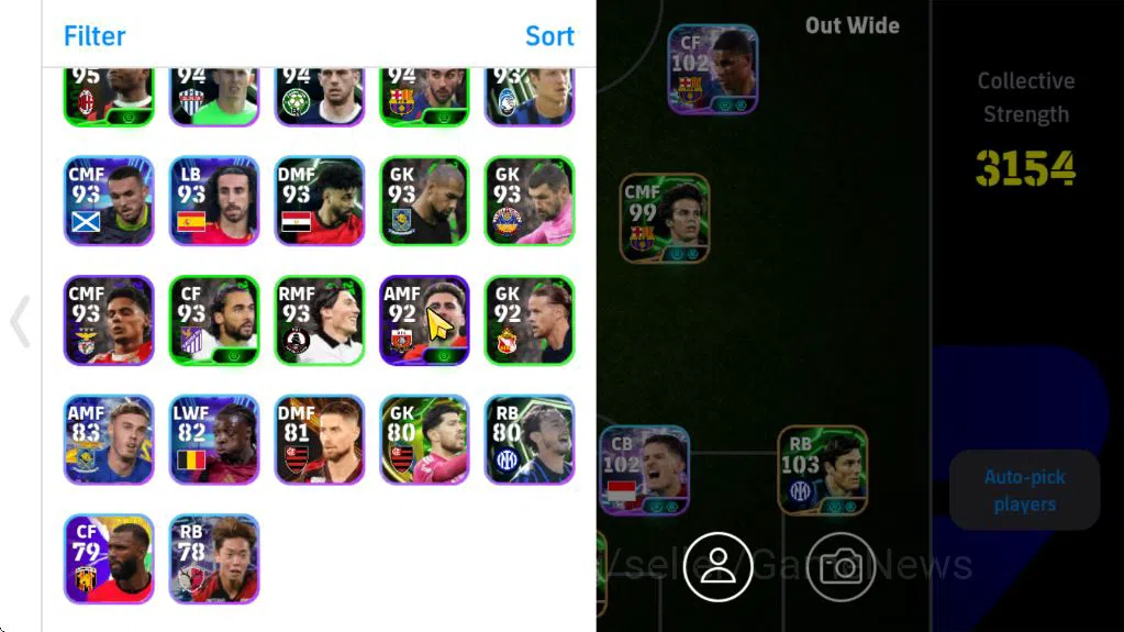eFootball Accounts Starter Mobile|Dean Huijsen (Visionary Pass),Matheus Cunha(Blitz Curler),Frank Rijkaard(Visionary 3