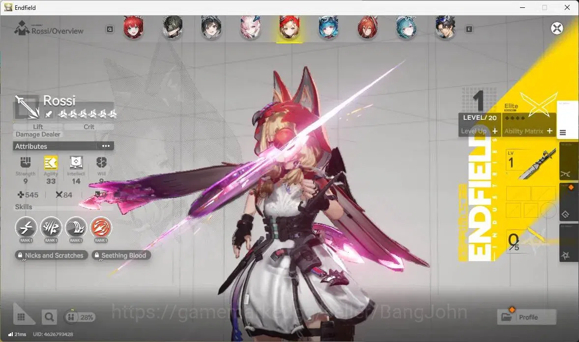 Arknights: Endfield Accounts ASIA | Lv 58 | 5 Limit+ 3 Sign (Zhuang Fangyi,Laev image 9