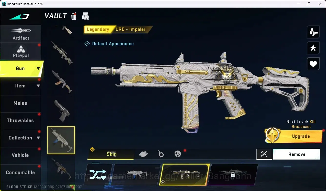 Blood Strike Accounts ASIA|Collab Gun MCX - EVA-00|3 Legend Gun|Collab E image 3