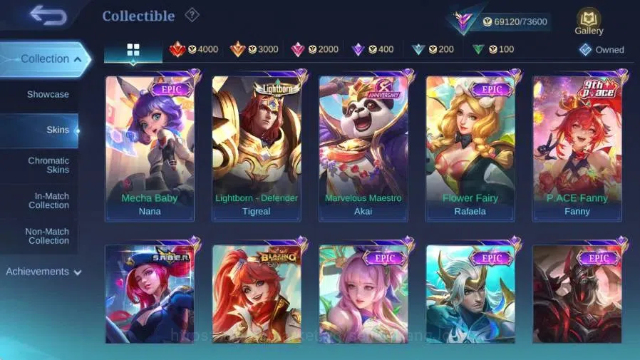 Mobile Legends: Bang Bang Accounts Global|Hero 103|Skin 256|Renowned|Sanrio Claude+Fl image 7