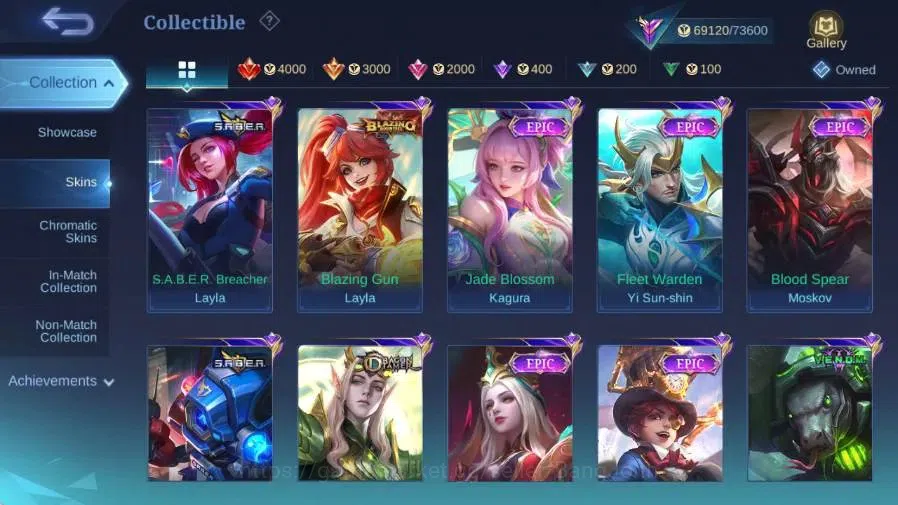 Mobile Legends: Bang Bang Accounts Global|Hero 103|Skin 256|Renowned|Sanrio Claude+Fl image 8