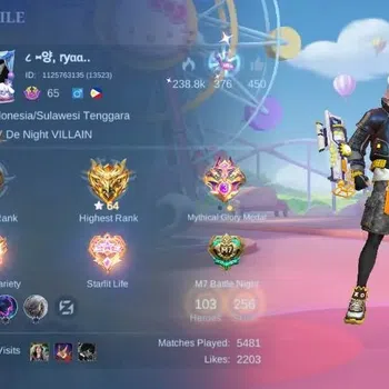 Mobile Legends: Bang Bang Collector Global|Hero 103|Skin 256|Renowned|Sanrio Claude+Fl image 1