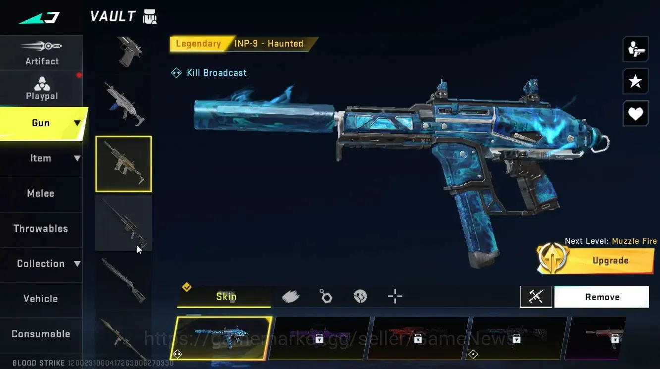 Blood Strike Accounts ASIA|ETERNAL AUG-Empyrean Lv3|ULTRA MELEE -Talon K image 10