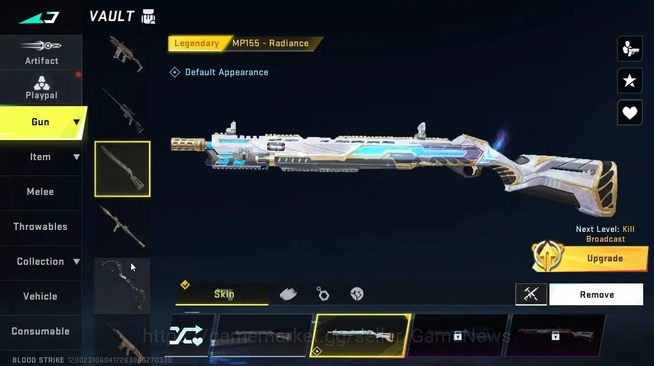 Blood Strike Accounts ASIA|ETERNAL AUG-Empyrean Lv3|ULTRA MELEE -Talon K image 11
