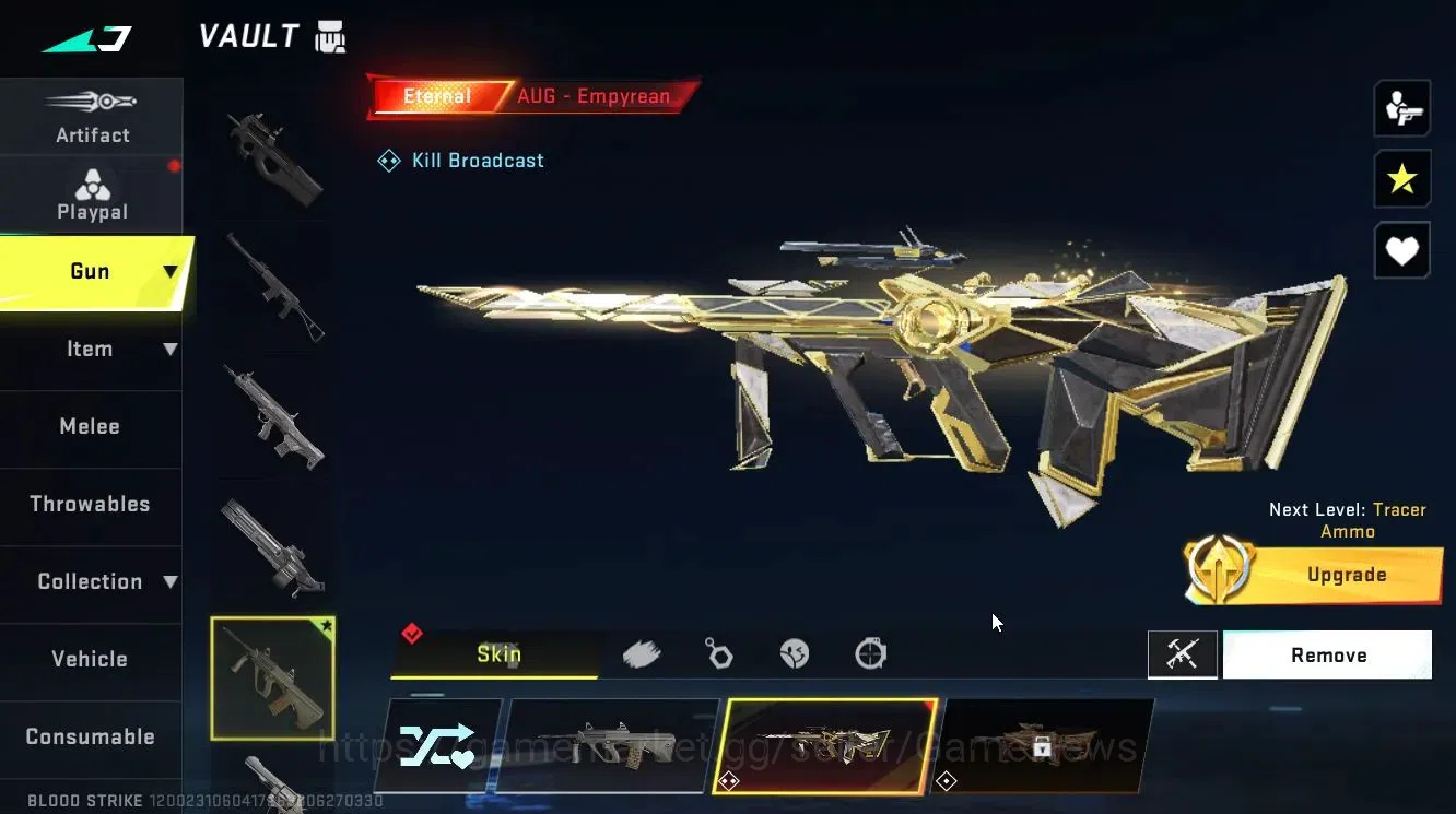 Blood Strike Accounts ASIA|ETERNAL AUG-Empyrean Lv3|ULTRA MELEE -Talon K image 12
