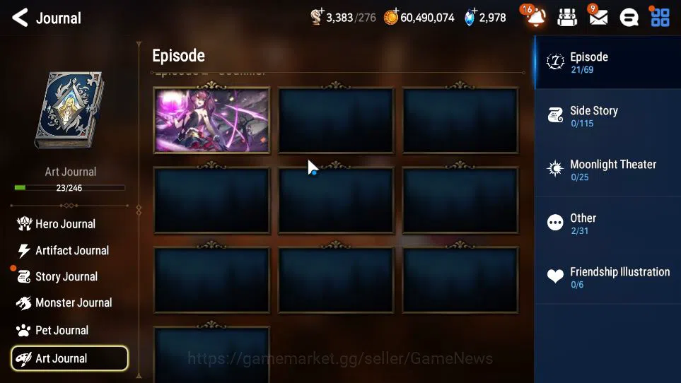 Epic Seven Accounts GLOBAL Unverif|7 ML(DK Sharun,LW Peira,AB Yufine)+ image 18