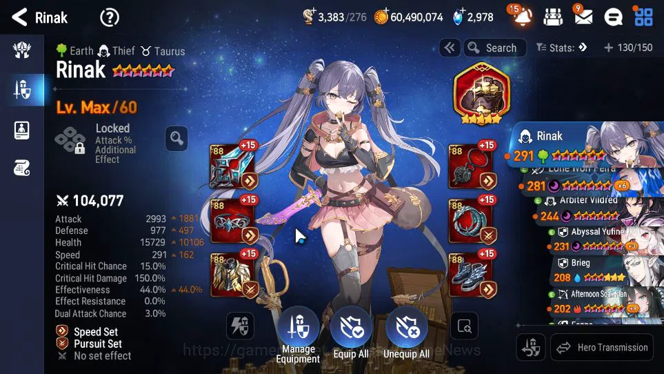 Epic Seven Accounts GLOBAL Unverif|7 ML(DK Sharun,LW Peira,AB Yufine)+ image 6