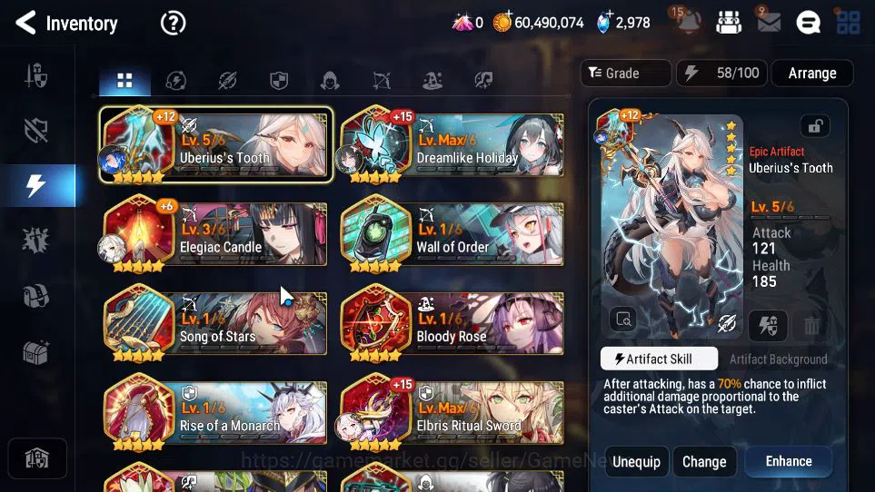 Epic Seven Accounts GLOBAL Unverif|7 ML(DK Sharun,LW Peira,AB Yufine)+ image 9