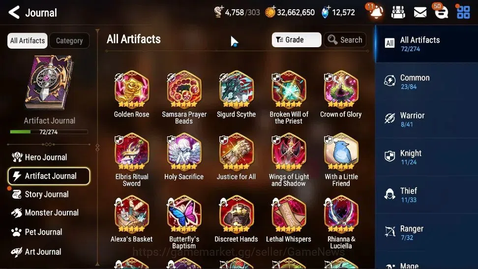 Epic Seven Accounts Starter GLOBAL UnVerif|New Era|8 ML(Notos,AB Vildred,NM Luna)+Estelle,Rinak,Setsuka,Etc|AUTO WGA 10
